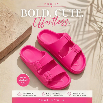 CORKYS CABANA NEON PINK SANDAL - SV Boutique & Co.