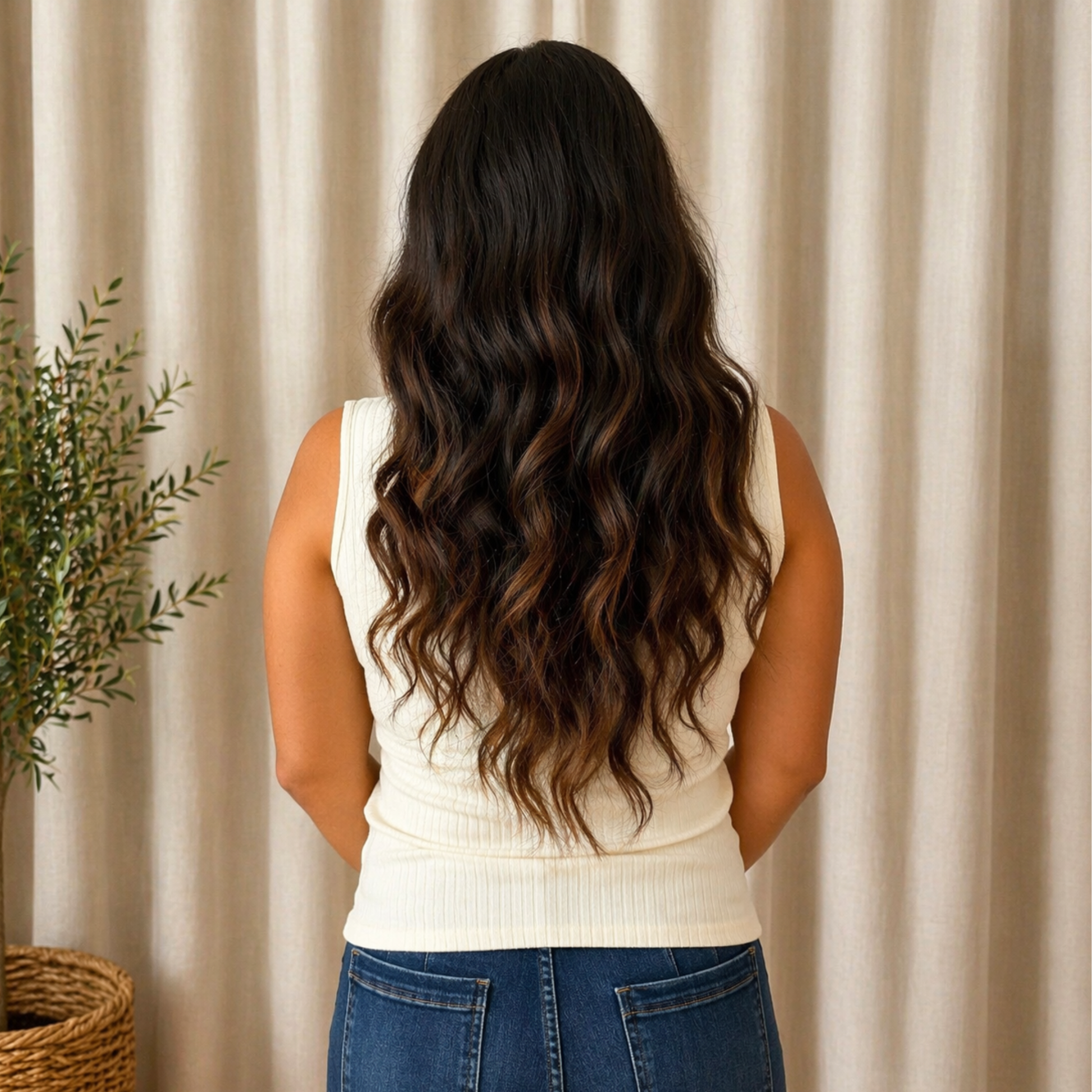 Ivory Sleeveless Ribbed Turtleneck - SV Boutique & Co.