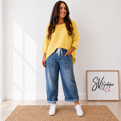 Chasing Sunshine Knit Top