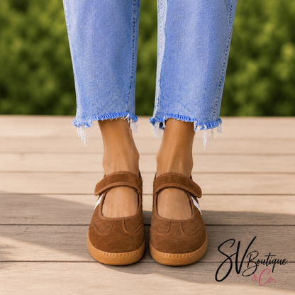 Corkys Calm Down Chestnut Mary Jane Sneaker