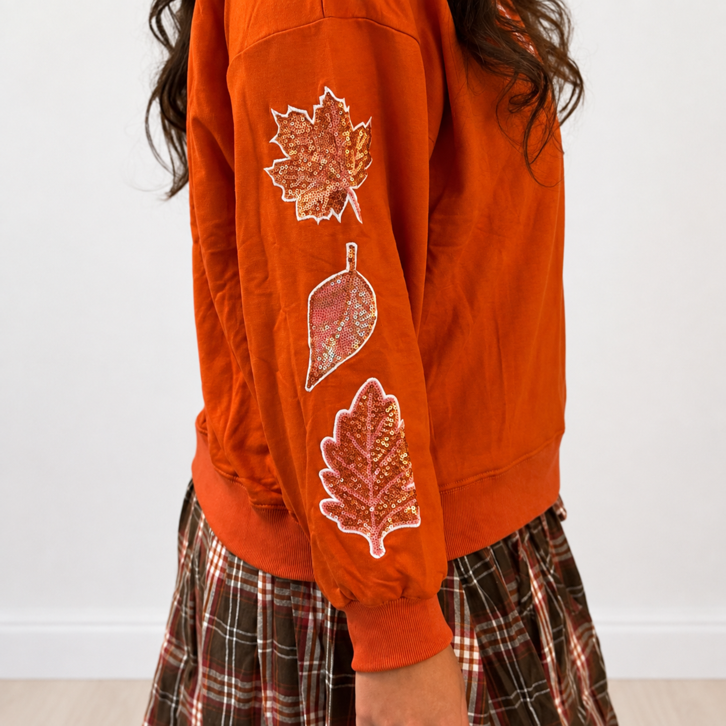 Hello Fall Sequin Top