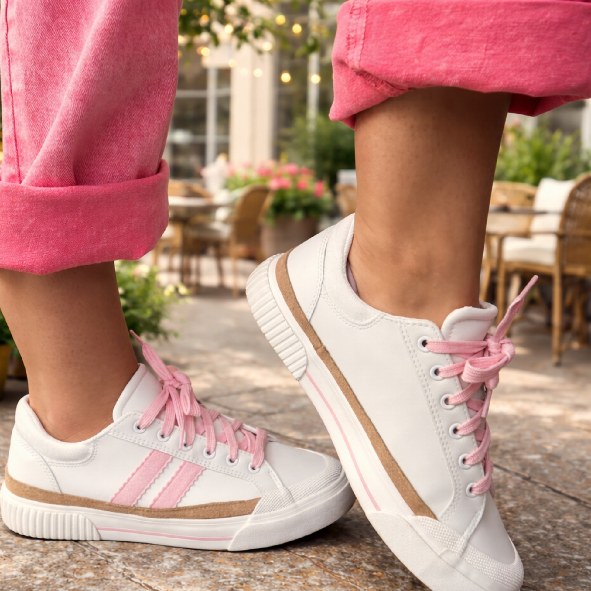 Corkys Thats Her Light Pink Sneaker - SV Boutique & Co.