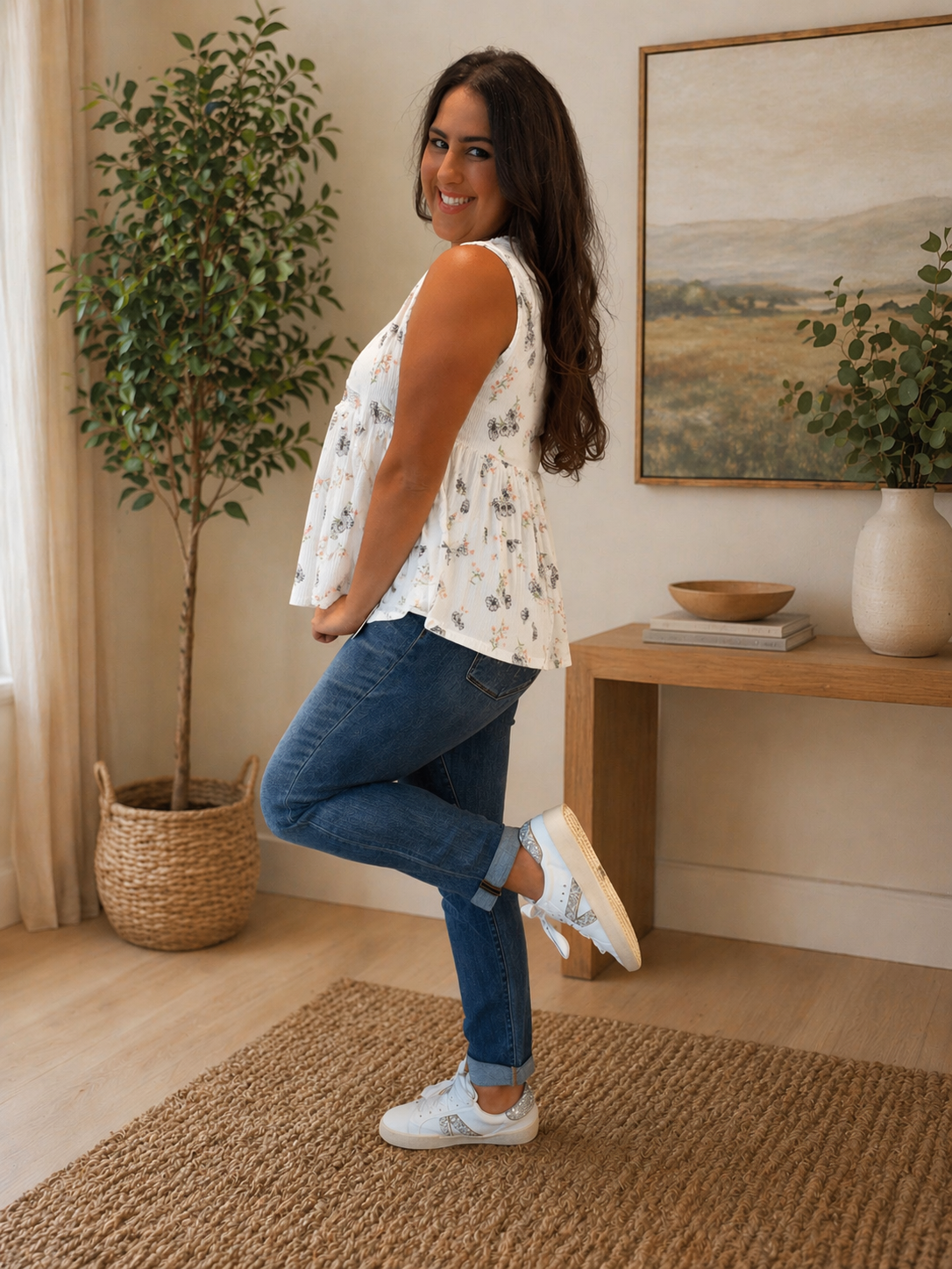 Sweet Pea Babydoll Top By Oddi FINAL SALE - SV Boutique & Co.