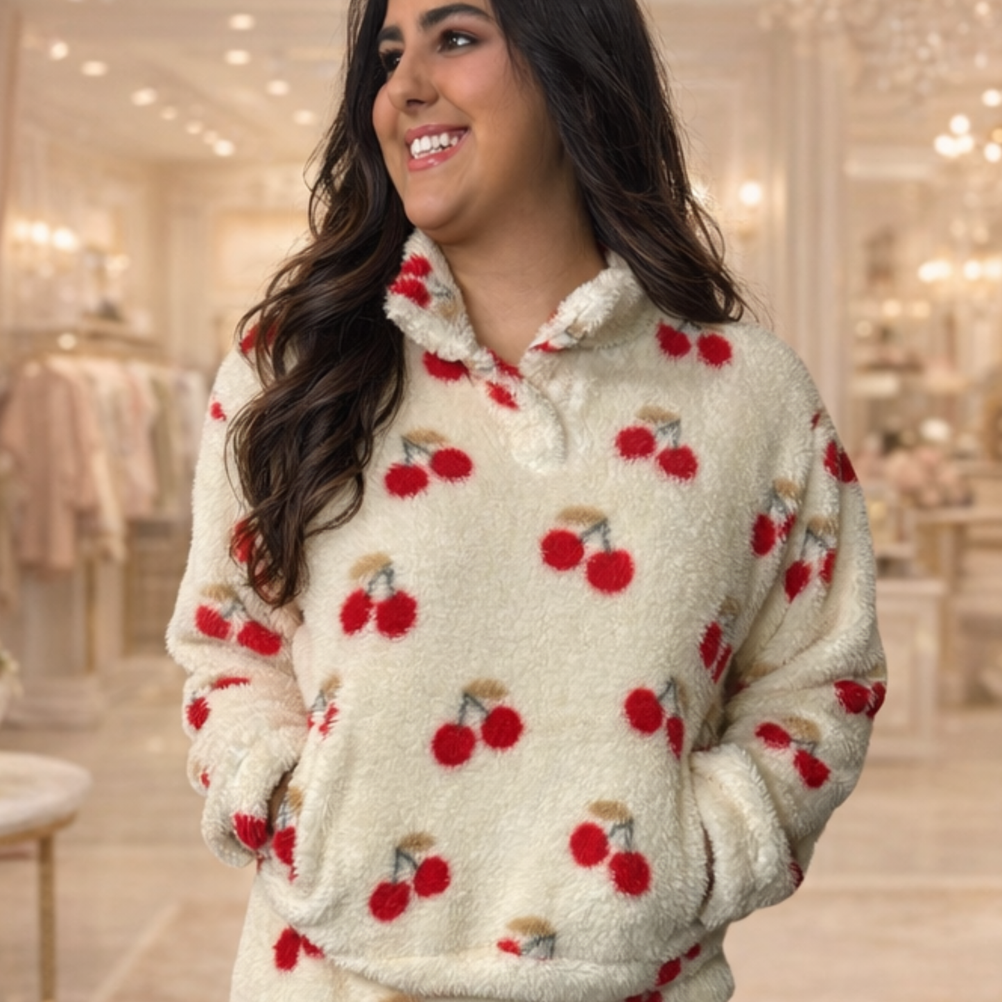 Cherry On Top Plush Lounge Set