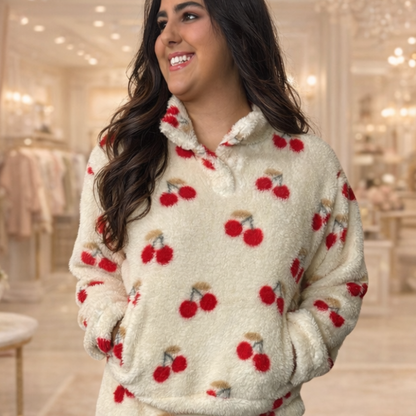 Cherry On Top Plush Lounge Set