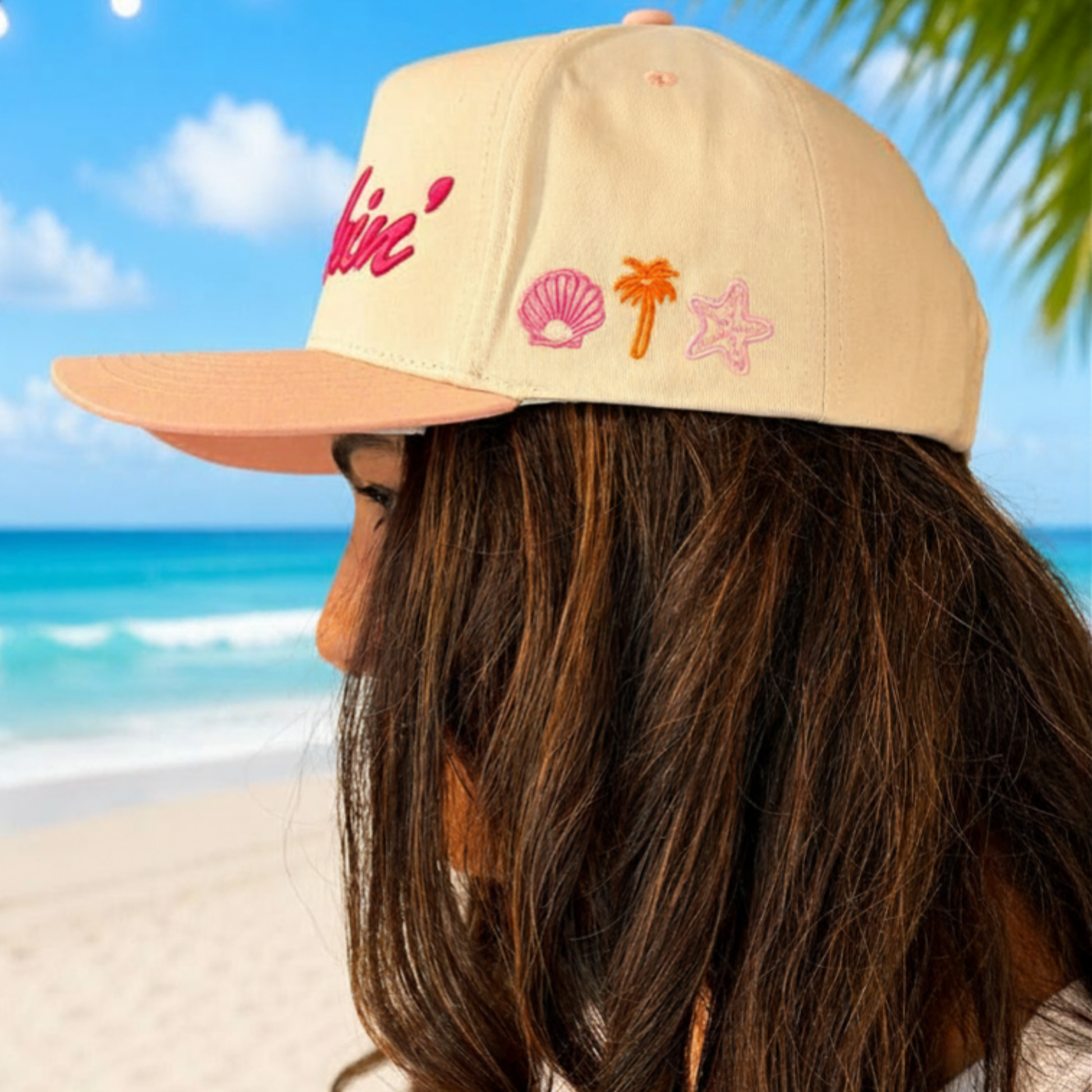 Beachin' Trucker Hat - SV Boutique & Co.