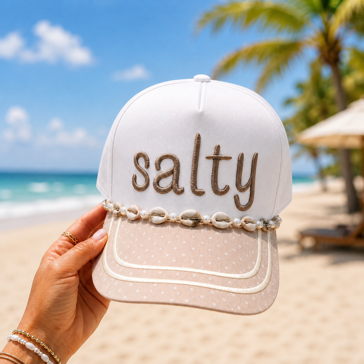 Salty Shores Trucker Hat - SV Boutique & Co.
