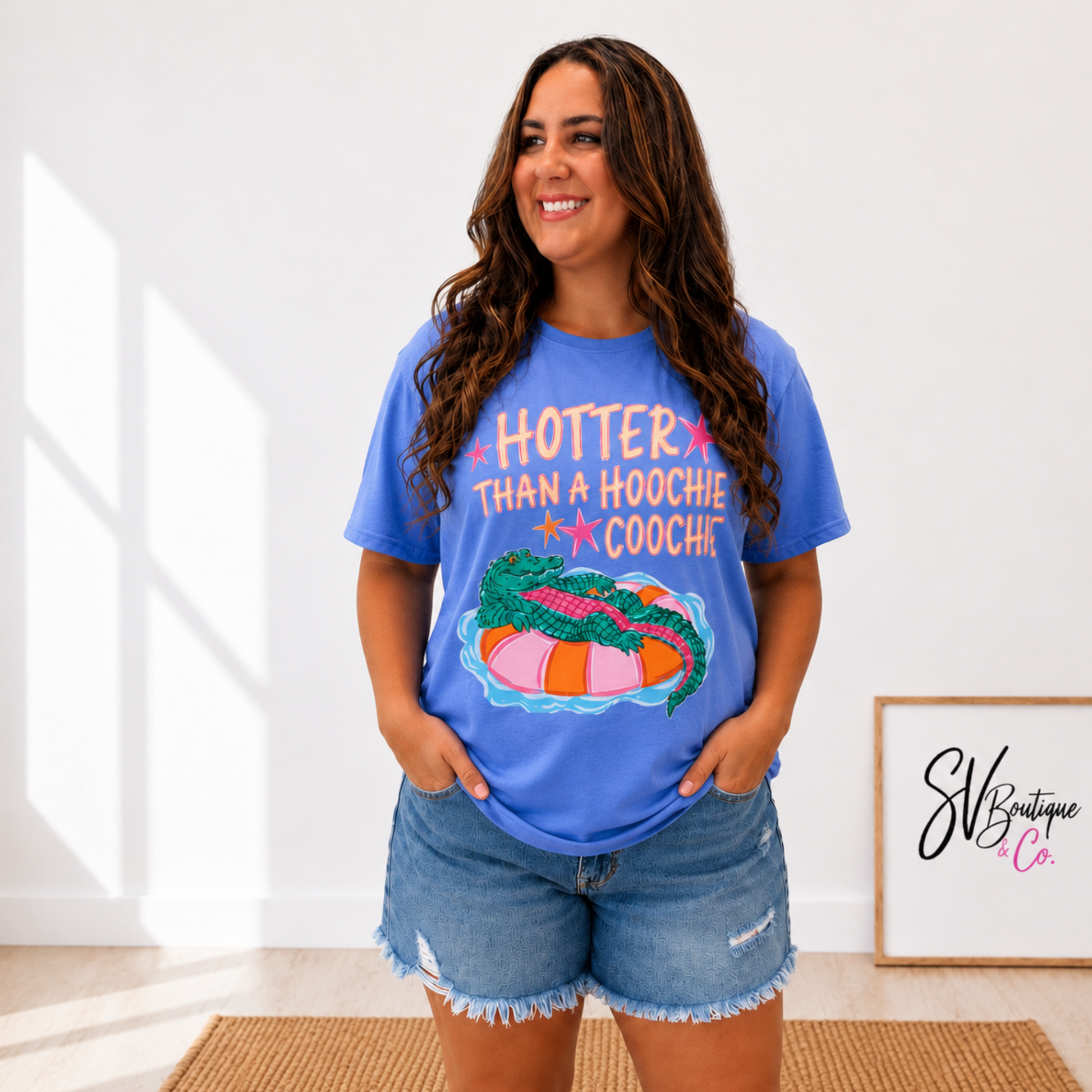Hotter Than A Hoochie Coochie Tee - SV Boutique & Co.
