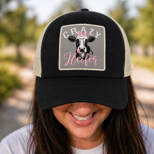 Crazy Heifer Truck Cap - SV Boutique & Co.