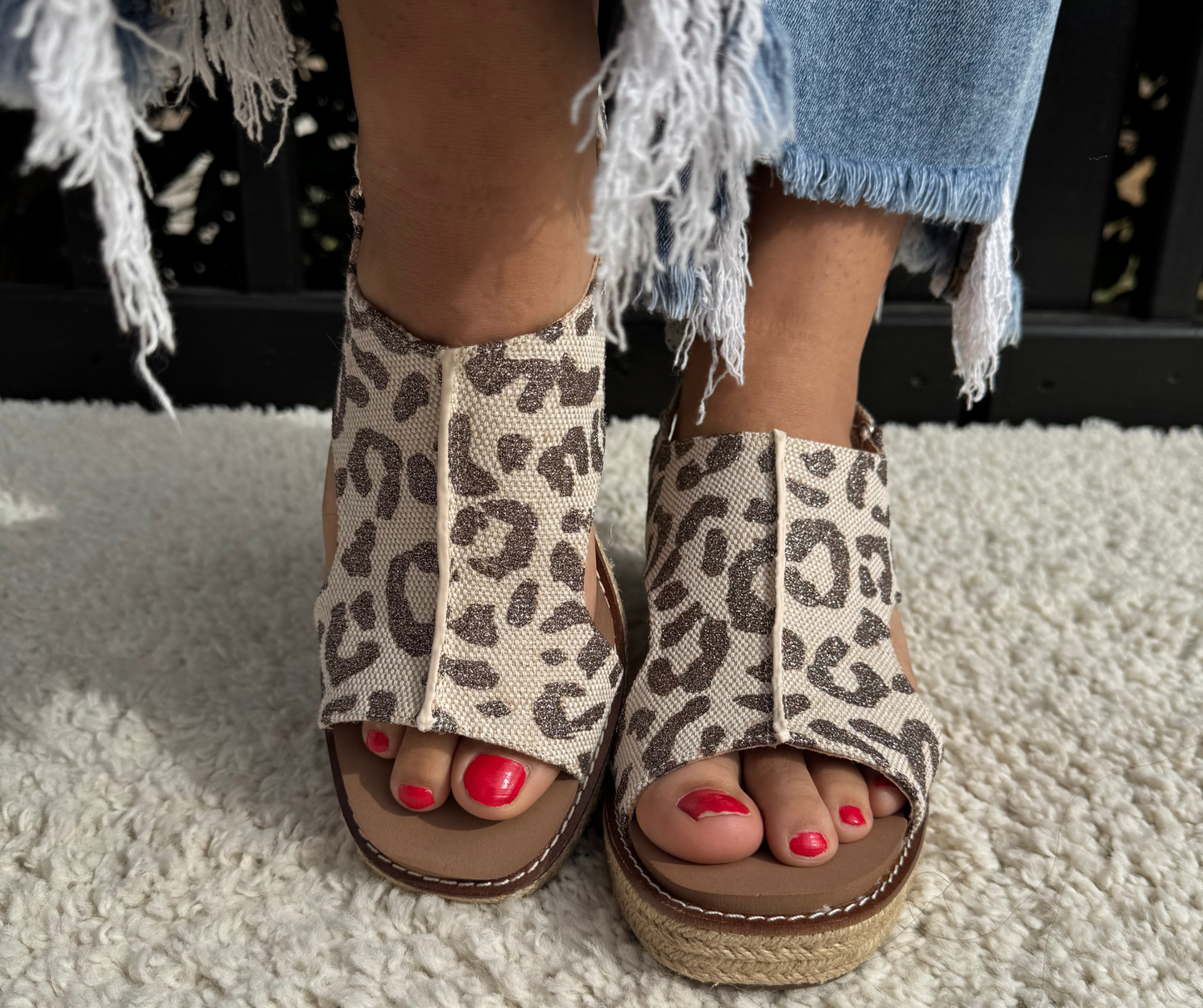 CORKYS K BYE TAN SPARKLE LEOPARD - SV Boutique & Co.