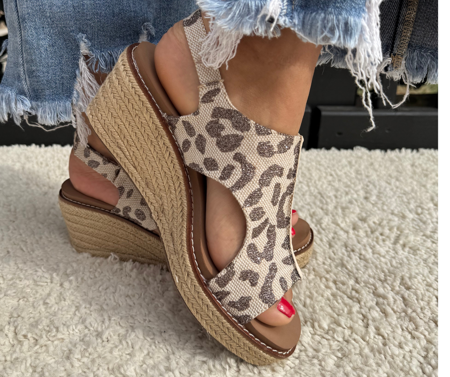 CORKYS K BYE TAN SPARKLE LEOPARD - SV Boutique & Co.