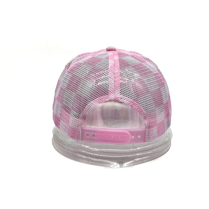 MAMA Checkered Trucker Hat