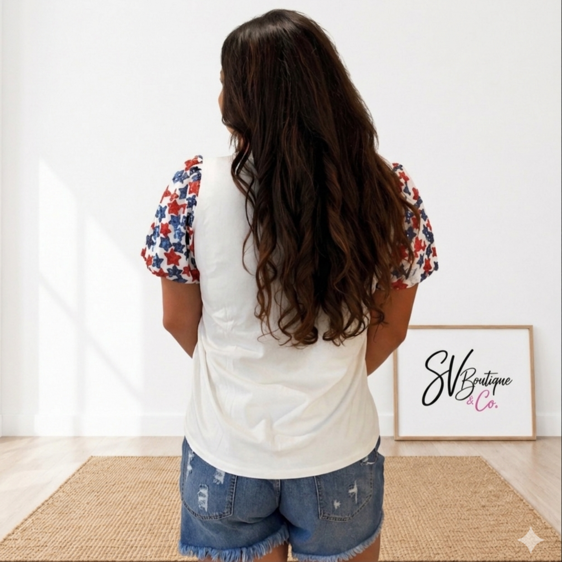 Star-Spangled Sparkle Top - SV Boutique & Co.