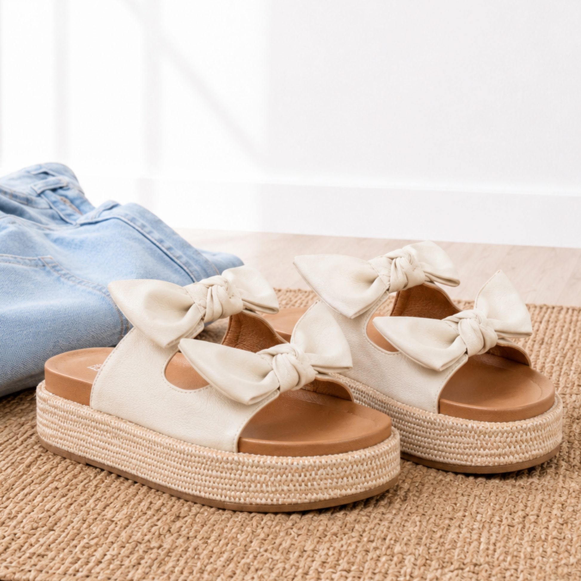 Lil Bit Knotty Ivory/Combo - SV Boutique & Co.
