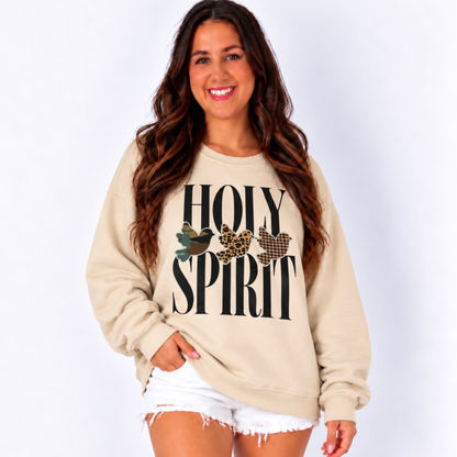 Holy Spirit Appliqué Sweatshirt - SV Boutique & Co.