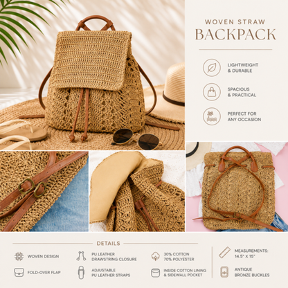 Sandy Shores Backpack - SV Boutique & Co.