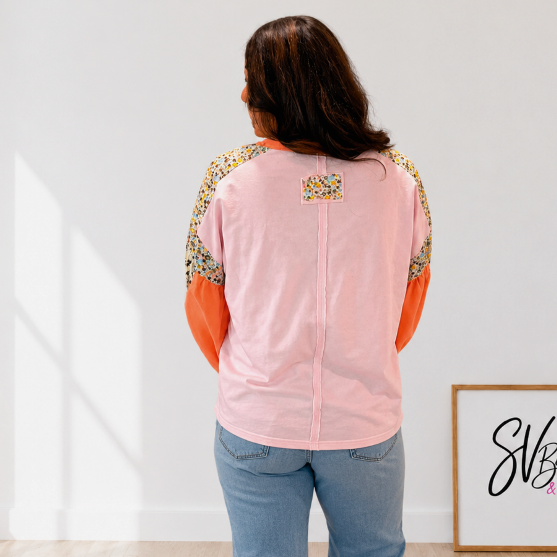 Spring Days Patch Top - SV Boutique & Co.