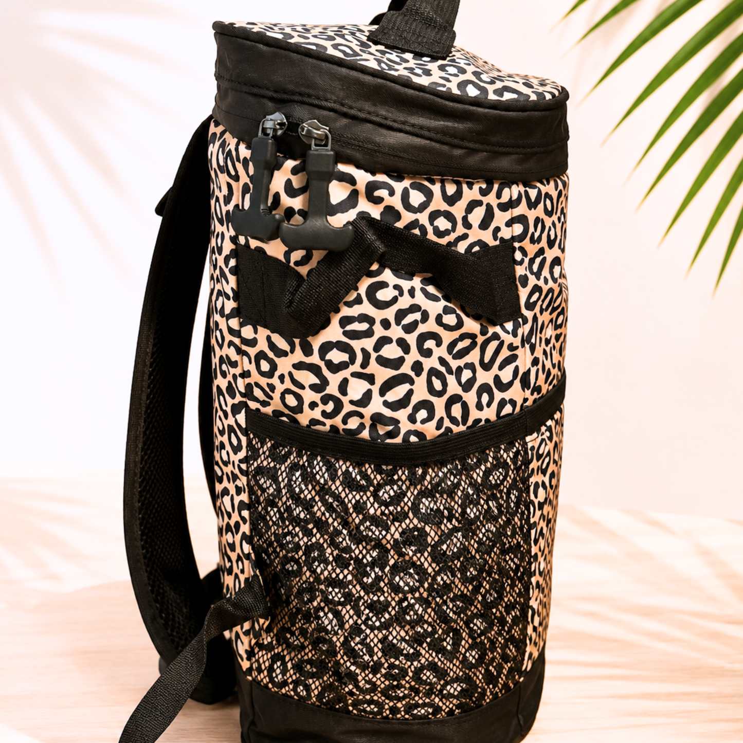 Island Escape Leopard Cooler Backpack
