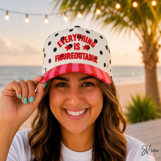 Everything Is Figureoutable Trucker Hat