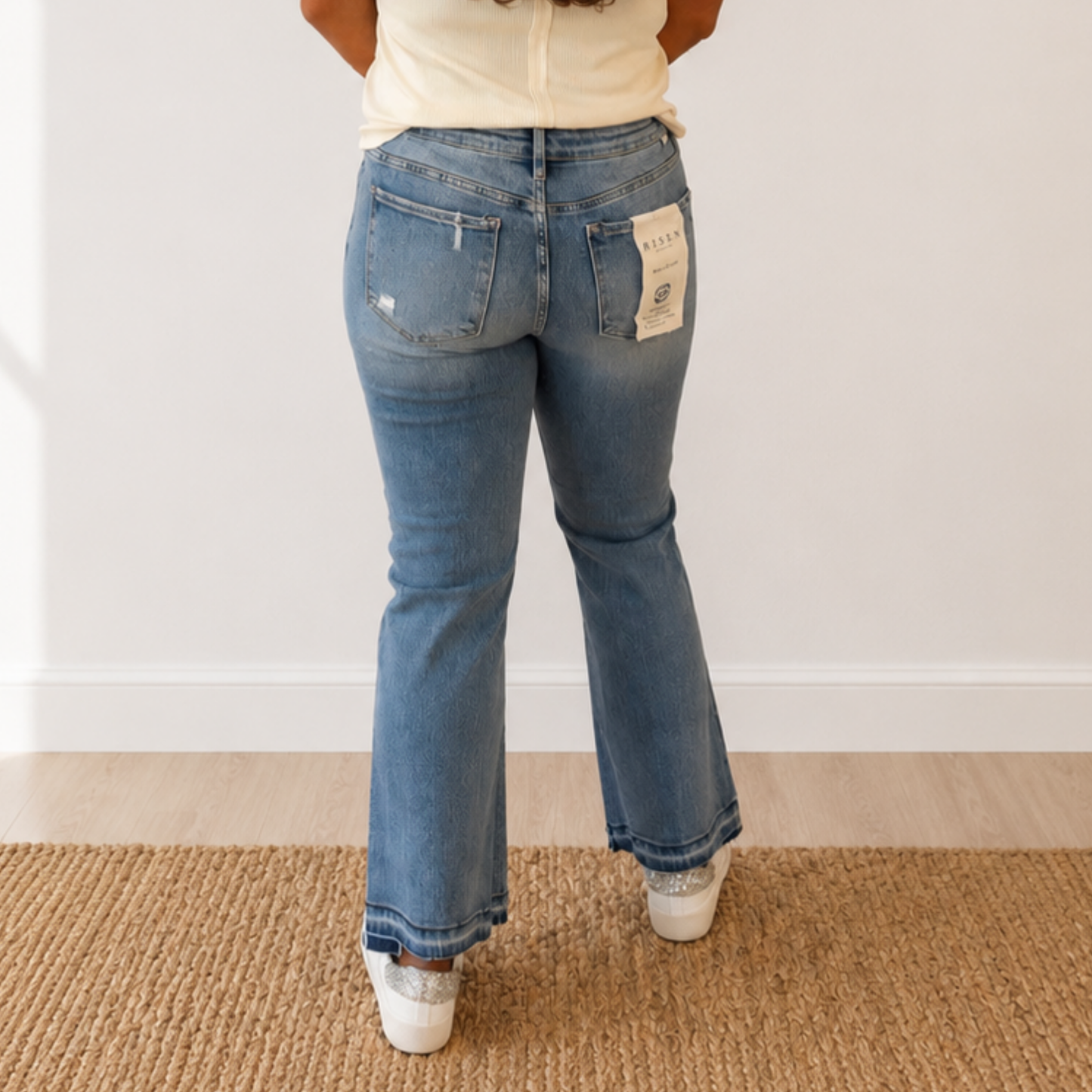 Risen Cut Above Straight Jeans- FINAL SALE - SV Boutique & Co.