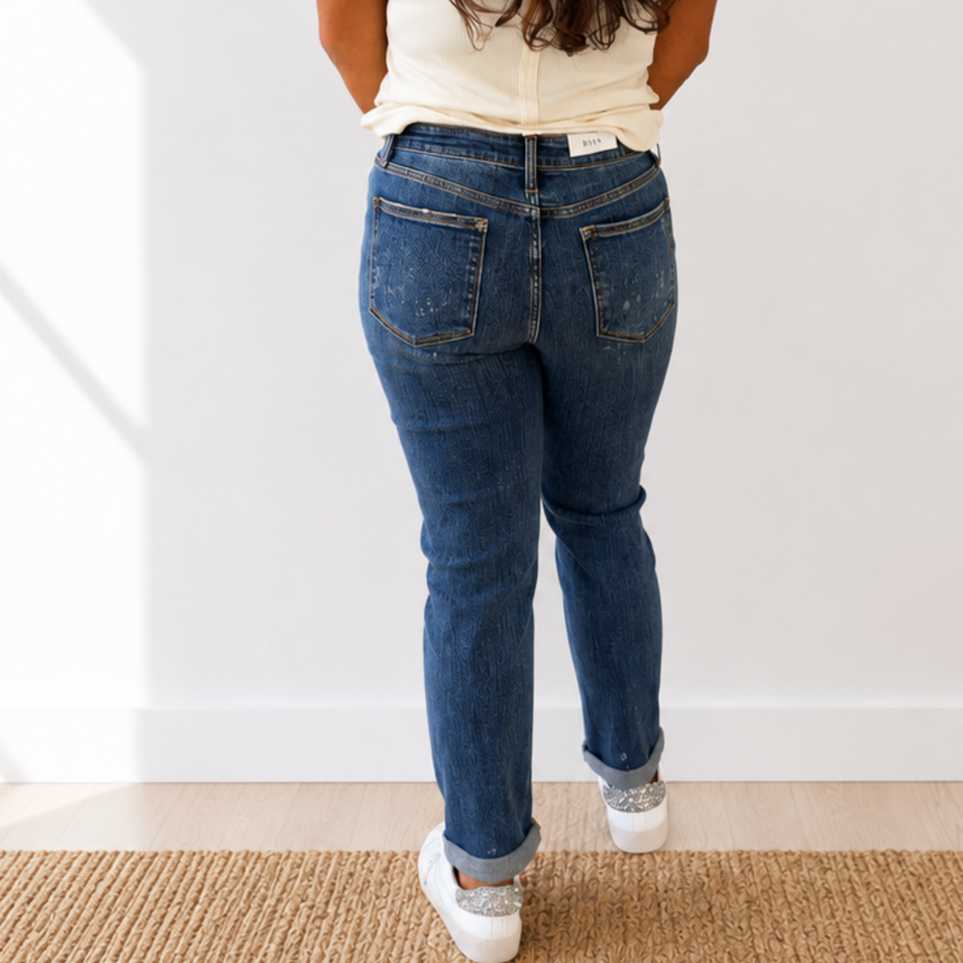Bleach  Splash Boyfriend Jean Judy Blue - SV Boutique & Co.