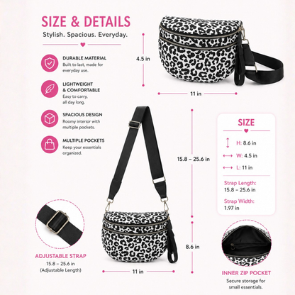 Leopard Crossbody Bag