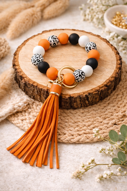 Beaded Key Ring Bracelet - SV Boutique & Co.