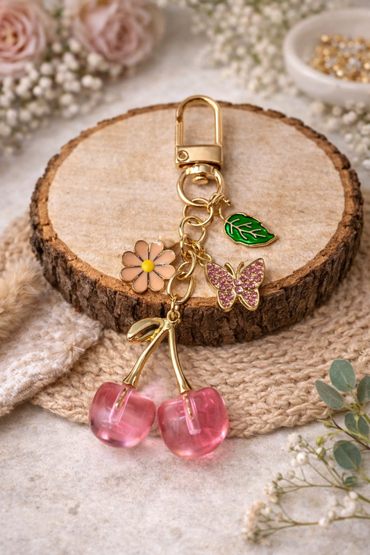 Cherry Blossom Keychain - SV Boutique & Co.