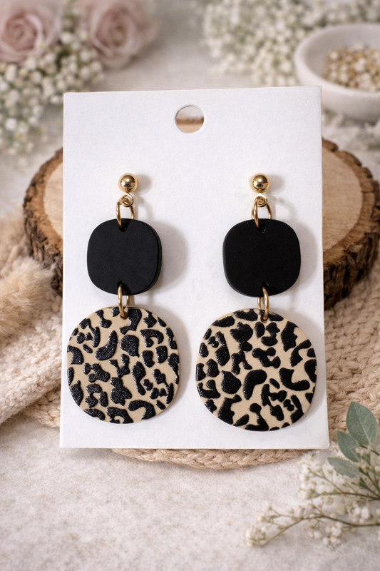 Leopard Acrylic Earrings - SV Boutique & Co.