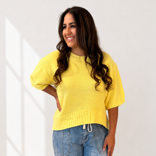Chasing Sunshine Knit Top