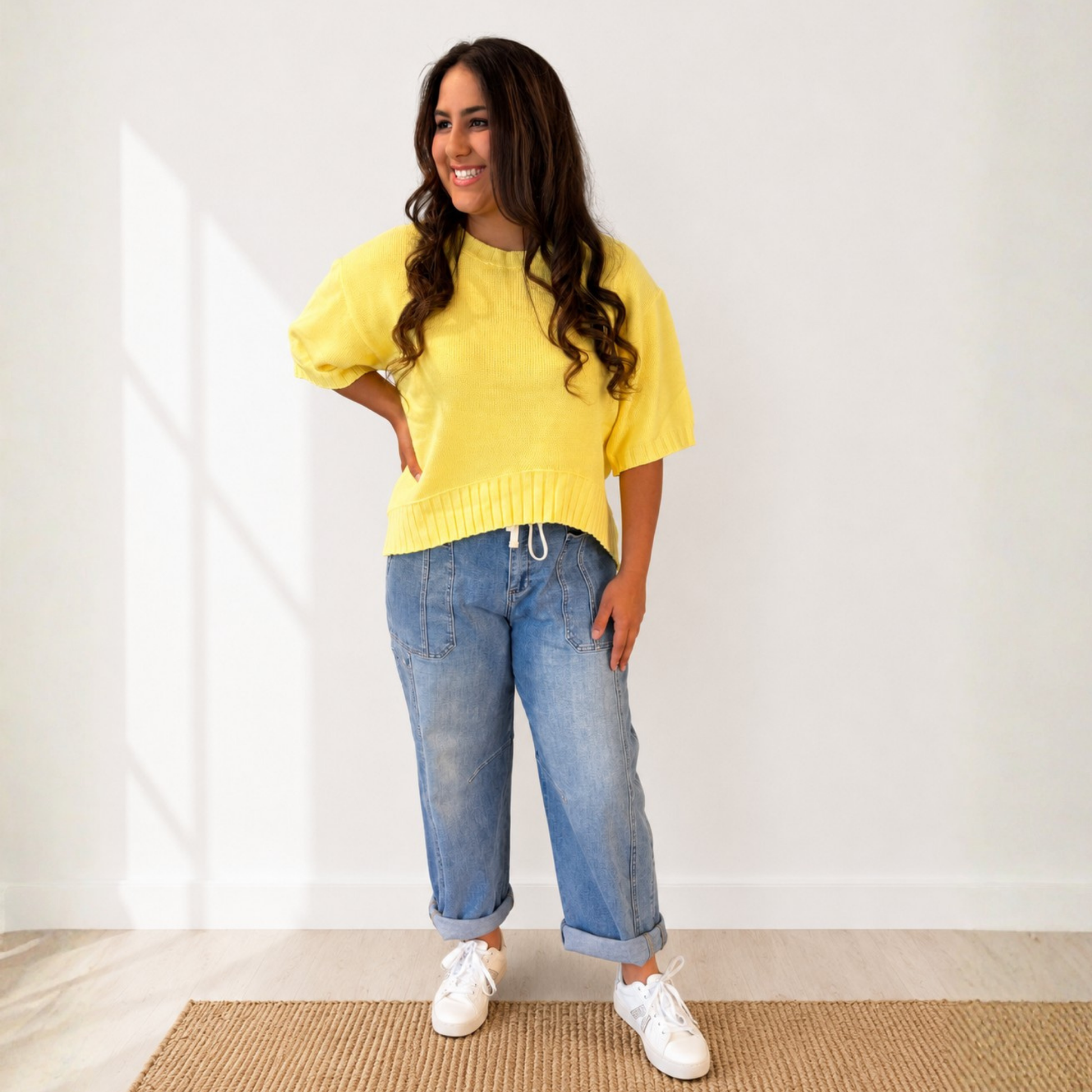 Chasing Sunshine Knit Top - SV Boutique & Co.