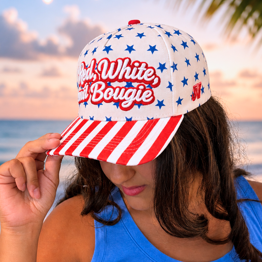 Red, White, and Bougie Trucker Hat