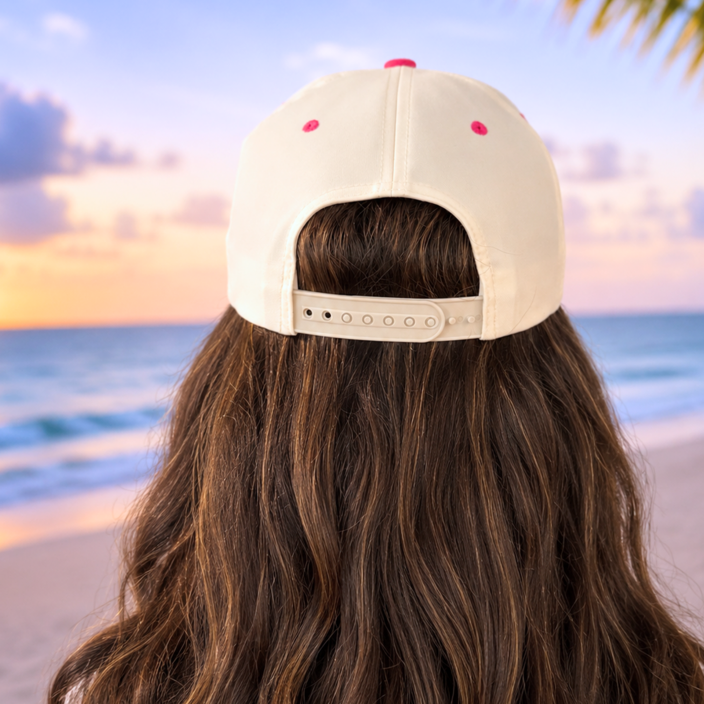 Wonderfully Made Pink Stripe Trucker Hat - SV Boutique & Co.