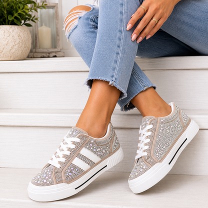 That’s Her Rhinestone Sneaker - SV Boutique & Co.