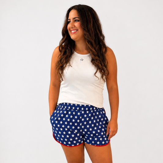 Star Spangled Shorts - SV Boutique & Co.