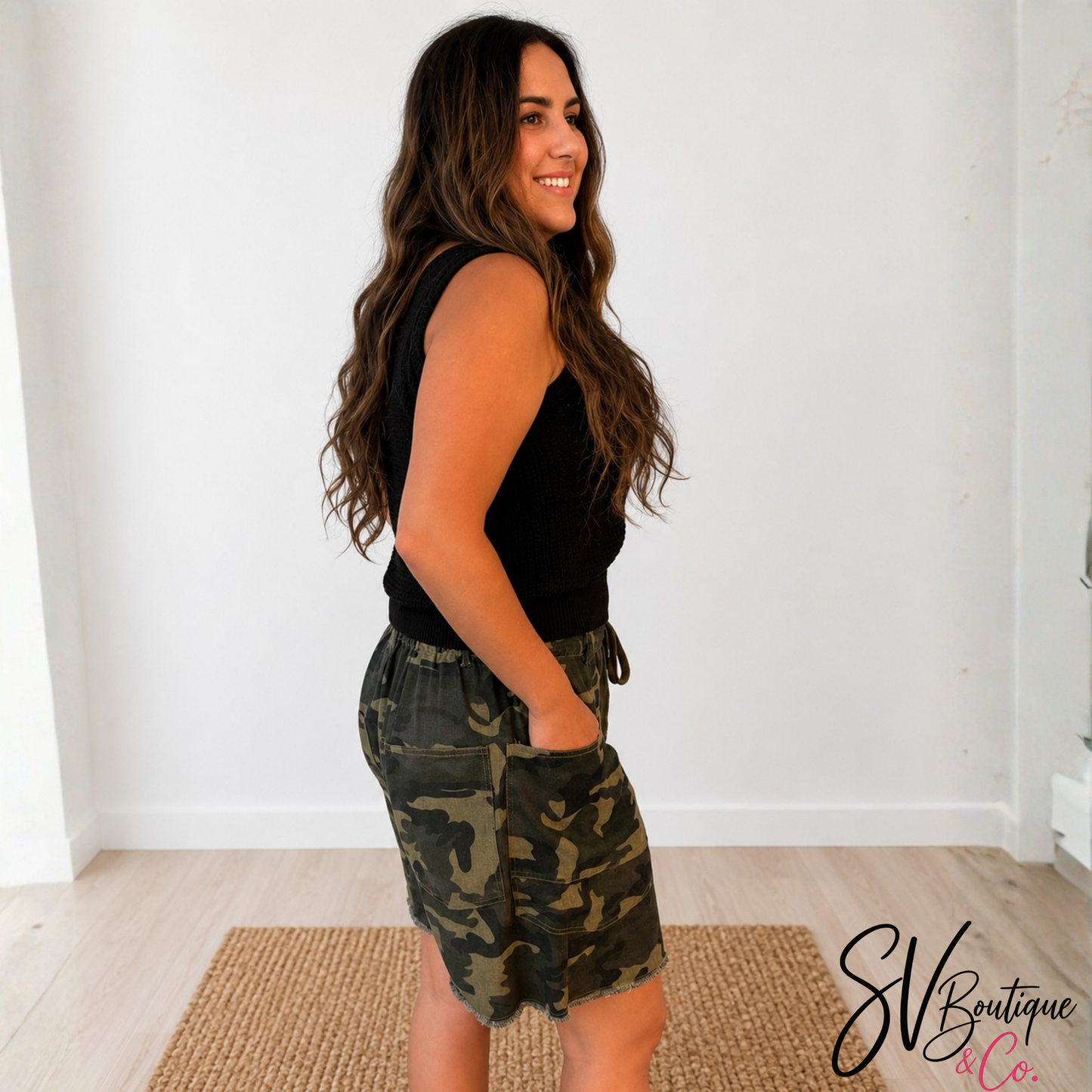 Take Cover Camo Shorts - SV Boutique & Co.