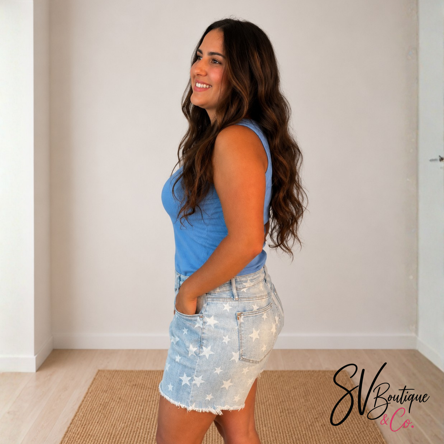 Judy Blue Stars & Stripes Shorts - SV Boutique & Co.
