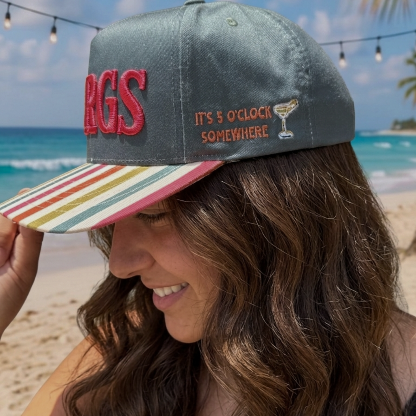 Margs Beach Trucker Hat