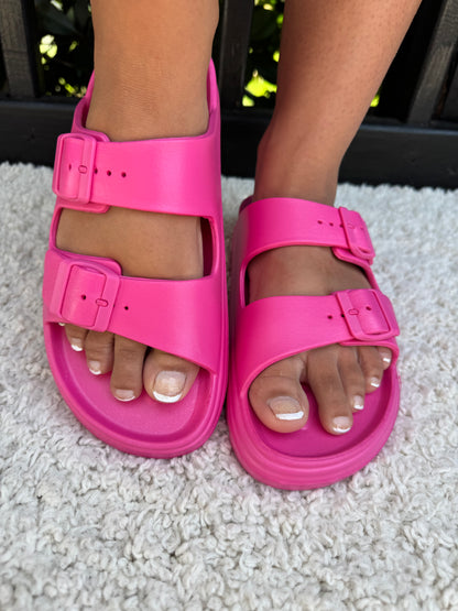 CORKYS CABANA NEON PINK SANDAL - SV Boutique & Co.