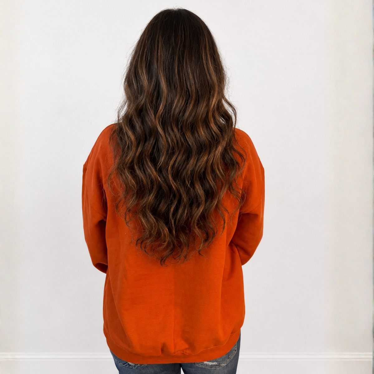 Gingham Pumpkin Patch Pullover - SV Boutique & Co.