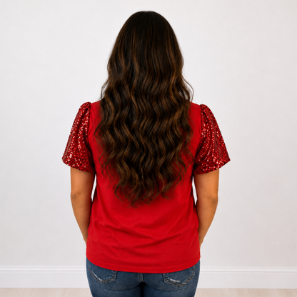 Festive Plaid Forest Princess Top by Emma + Grace - SV Boutique & Co.