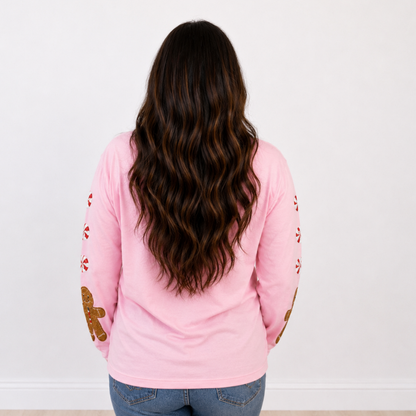 Feelin' Festive Pink Sweatshirt by Grace + Emma