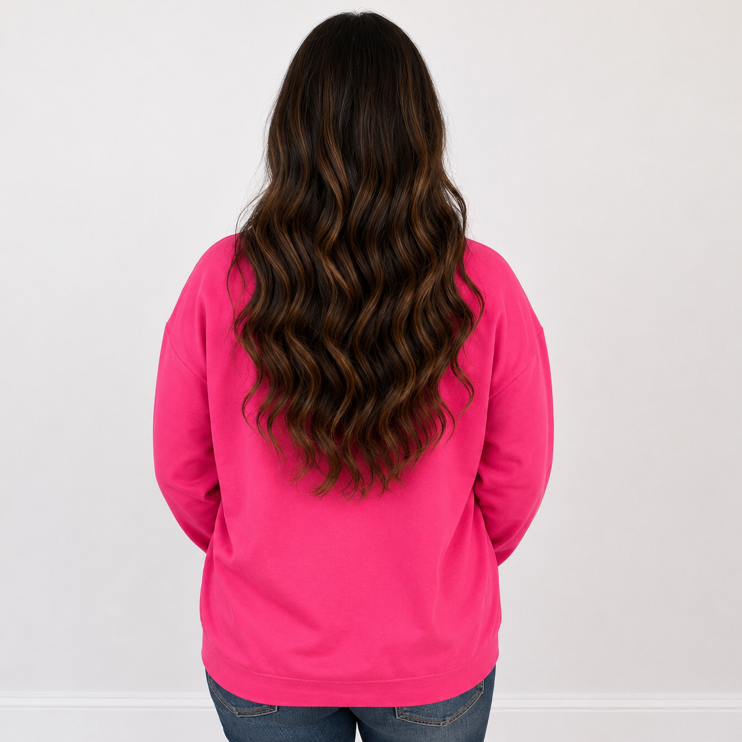 Merry & Bright Hot Pink Pullover