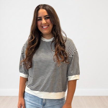 Weekend Ready Stripe Top Final Sale