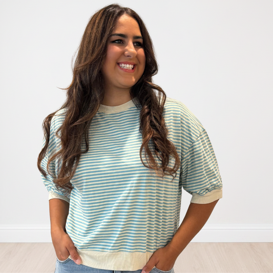 Weekend Ready Stripe Top Final Sale