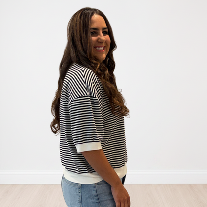 Weekend Ready Stripe Top Final Sale