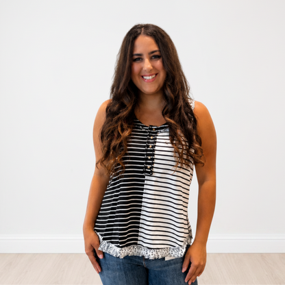 Stripe Tank Top Final Sale - SV Boutique & Co.