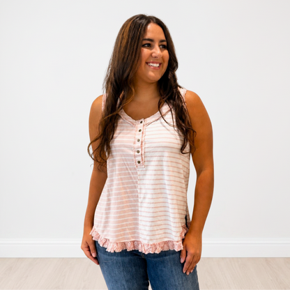 Stripe Tank Top Final Sale - SV Boutique & Co.