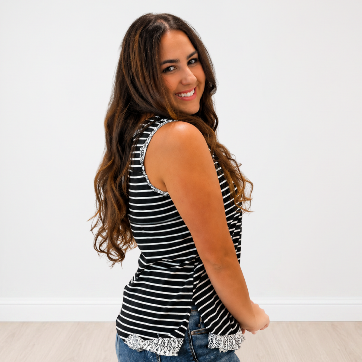Stripe Tank Top Final Sale - SV Boutique & Co.