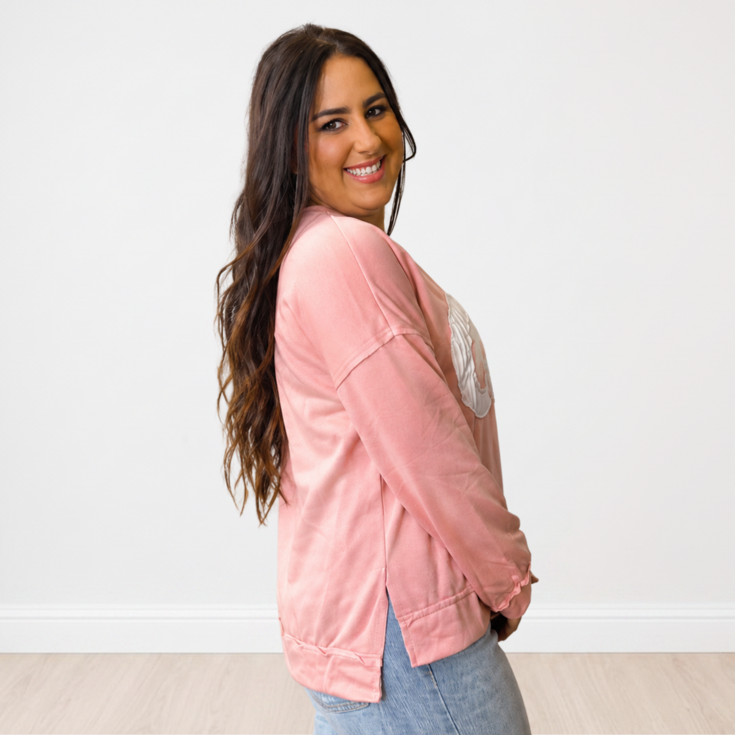 LOVE High-Low Sweatshirt